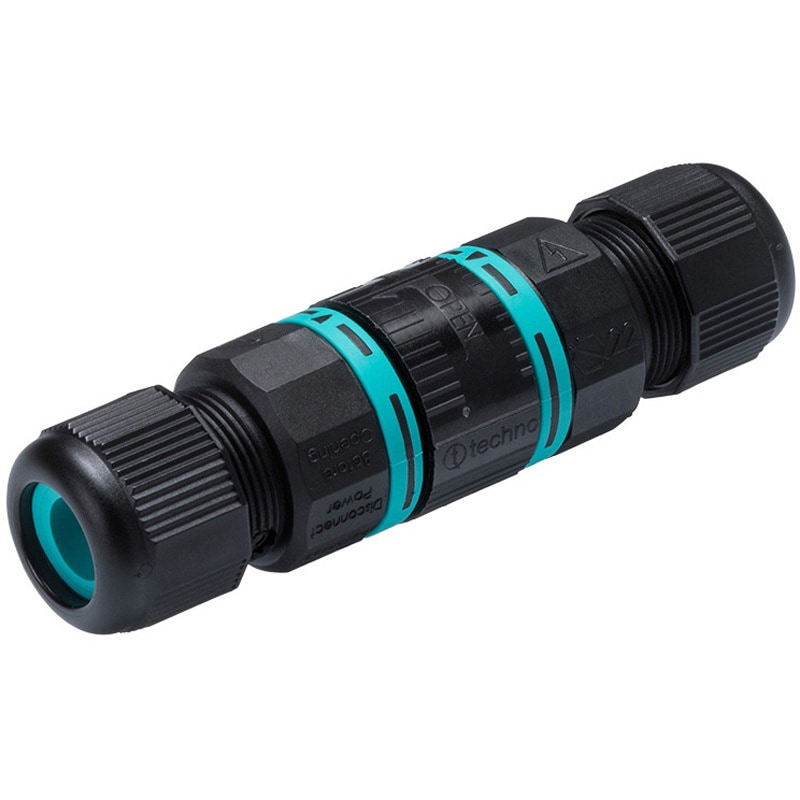 Tora 2/4全部商品下げ THB387-4P プラグ式 防水中継コネクター THB387シリーズ 1セット
