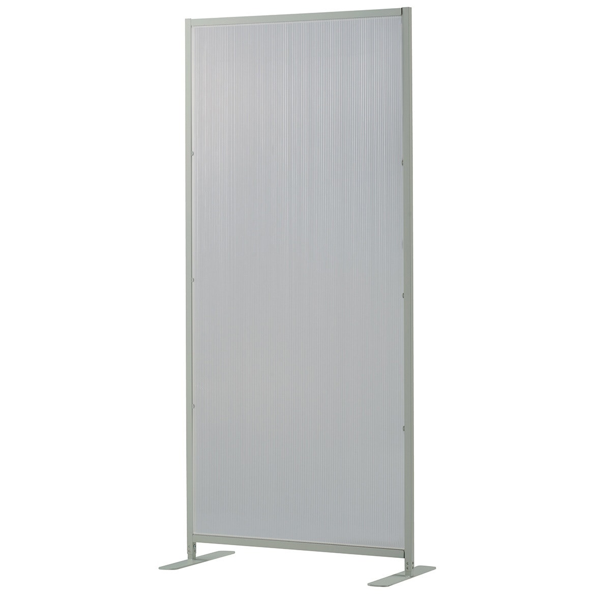 7192-1415 ポリカーボネートパーテーション ストア・エキスプレス 固定脚 アイボリー色 質量9kg   7192-1415 16,485円