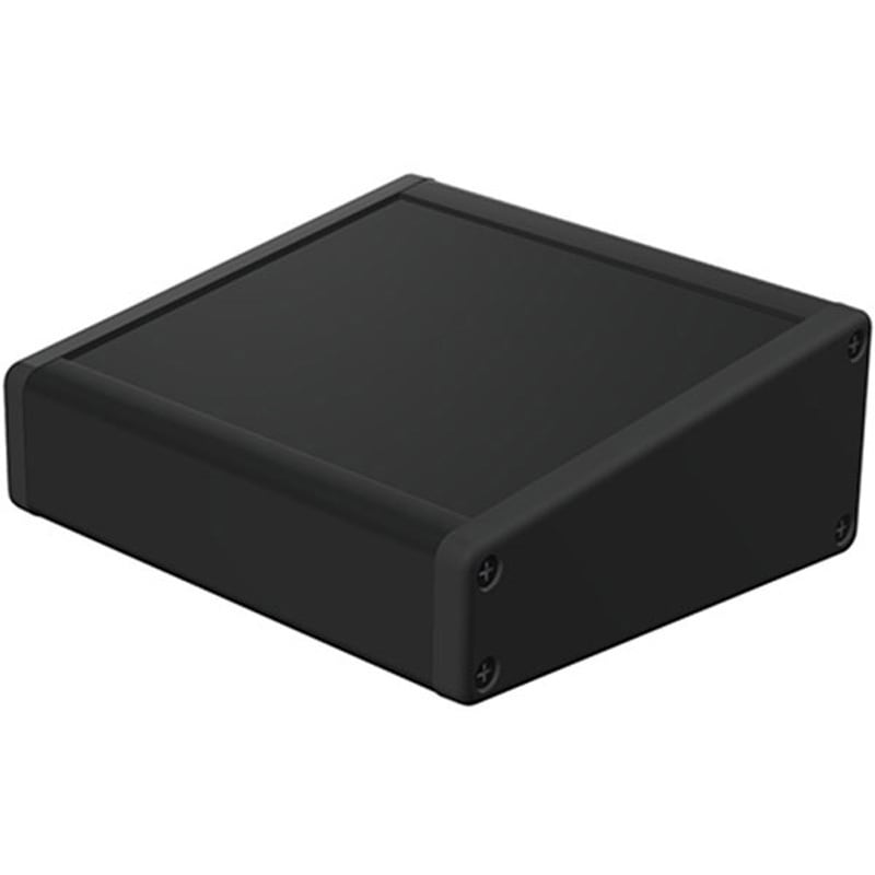 タカチ 開閉式コントロールボックス 鍵なしタイプ シルバー/ブラック ( FCW13-25-40NBS ) (株)タカチ電機工業 【メーカー取寄】 タカチ電機工業 開閉式コントロールボックス 鍵なしタイプ シルバー/ブラック FCW13-40-40NBS