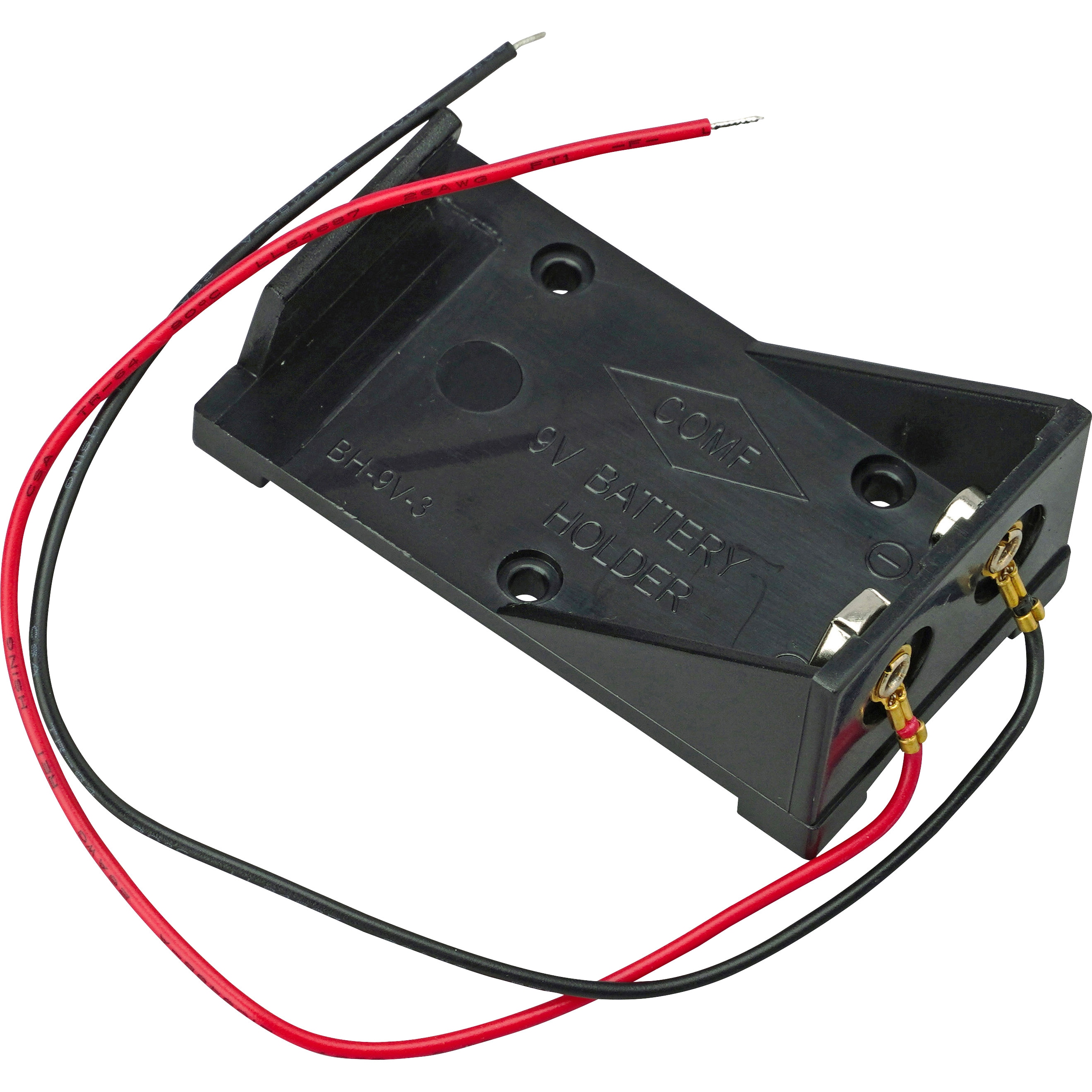 BH-9V-3A V電池ホルダー・006P電池ホルダー BH-9Vシリーズ 1個 タカチ