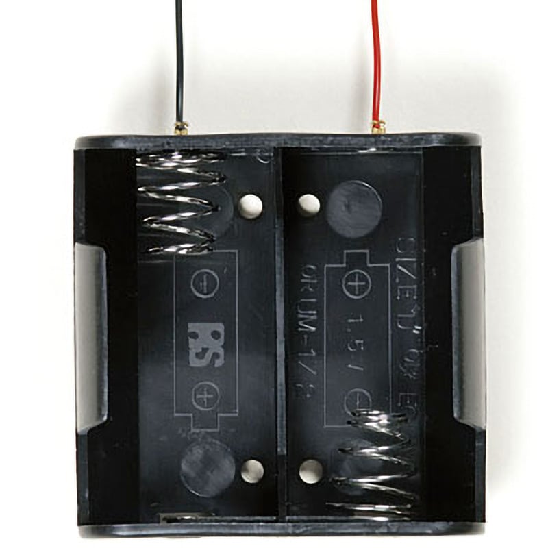 SN1-2 リード線付 電池ホルダー SN・MP・BHシリーズ 1個 タカチ電機