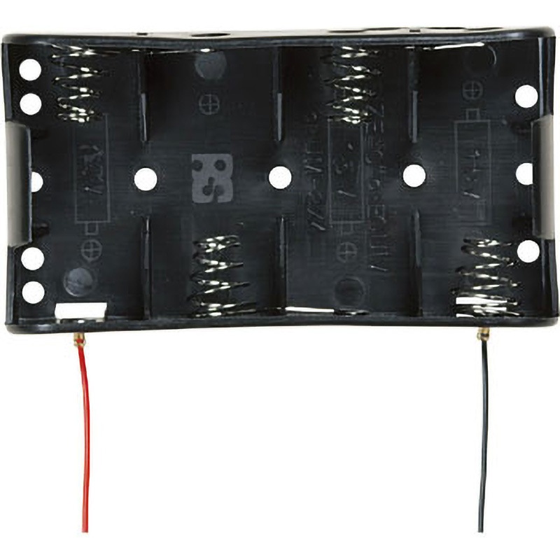 SN2-4 リード線付 電池ホルダー SN・MP・BHシリーズ 1個 タカチ電機