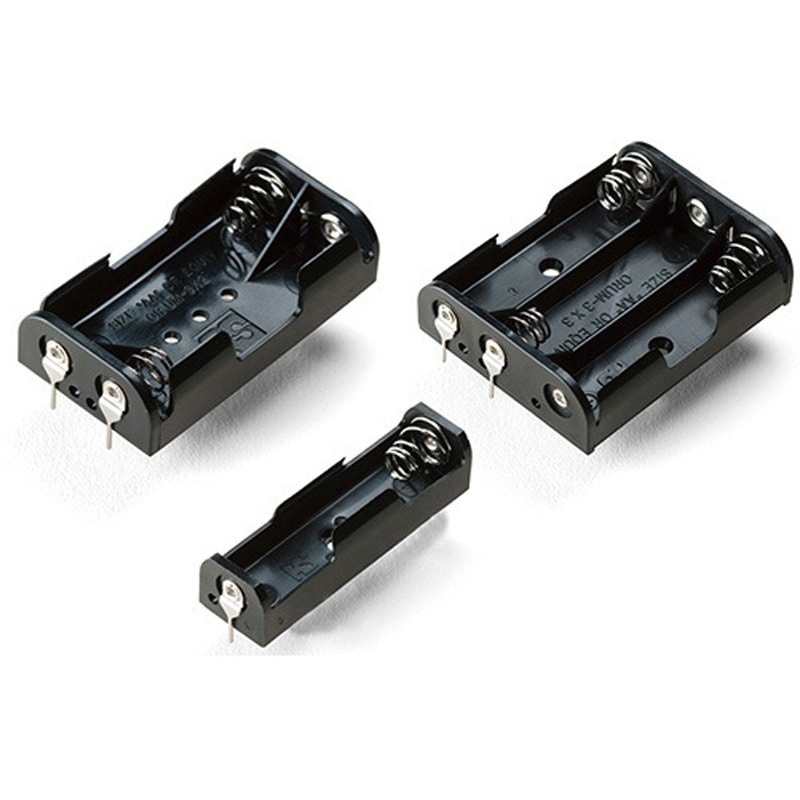 SN3-1PC ピン付 電池ホルダー SN・MP-PCシリーズ 1個 タカチ電機工業