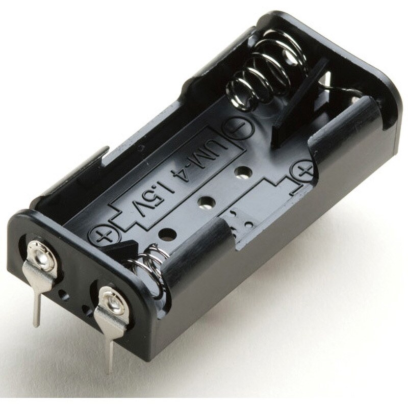 SN4-2PC ピン付 電池ホルダー SN・MP-PCシリーズ 1個 タカチ電機 SN4-2PC ピン付 電池ホルダー SN・MP-PCシリーズ 1個 タカチ電機