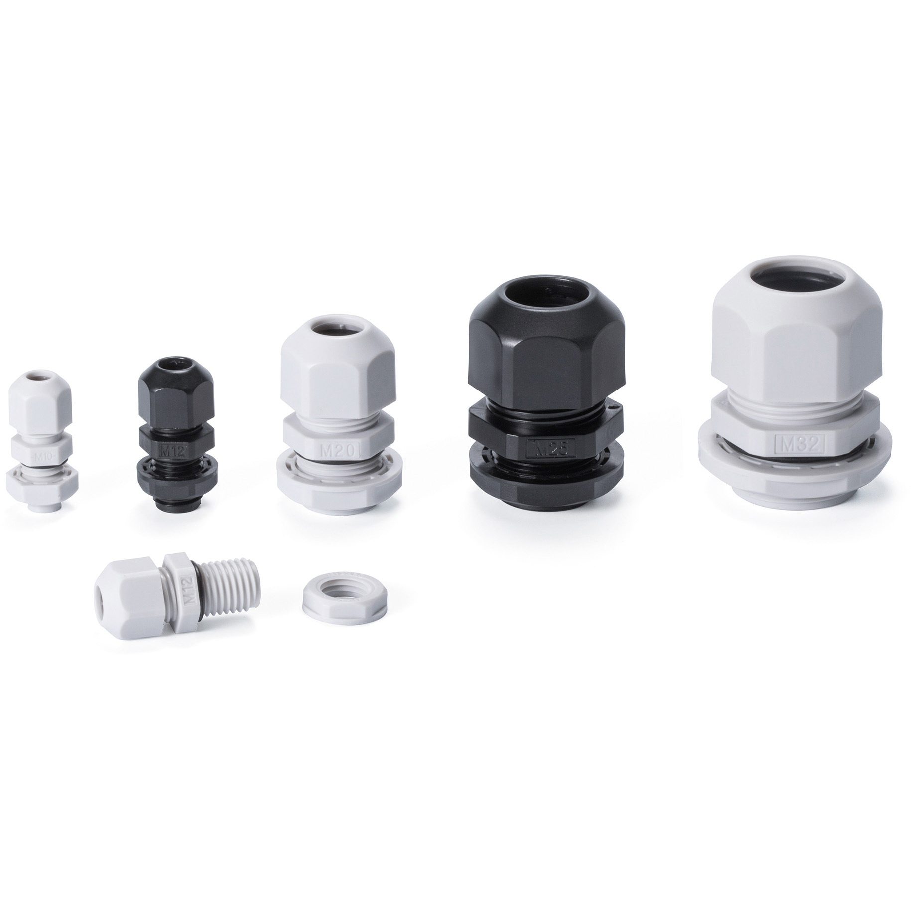 RM12L-7B Mネジケーブルグランド 低価格タイプ RMシリーズ タカチ電機