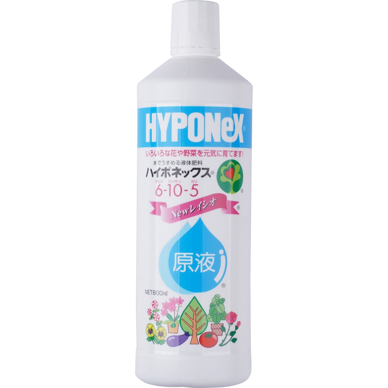 ハイポネックス原液 ハイポネックス 花 野菜 1本 800ml 通販モノタロウ 0993