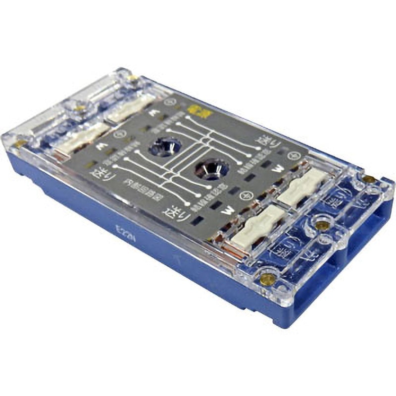 MJ2497 VVF用ねじなしジョイントボックス 3分岐 結線完了表示付(標準色