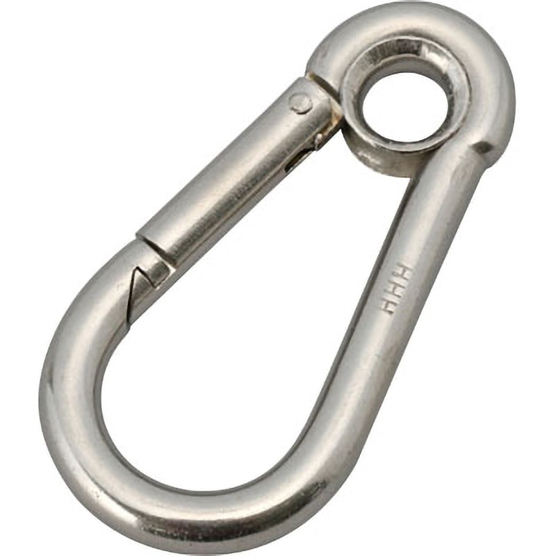 KS8E カラビナハーケン ステンレス スリーエッチ 荷重100kg KS8E