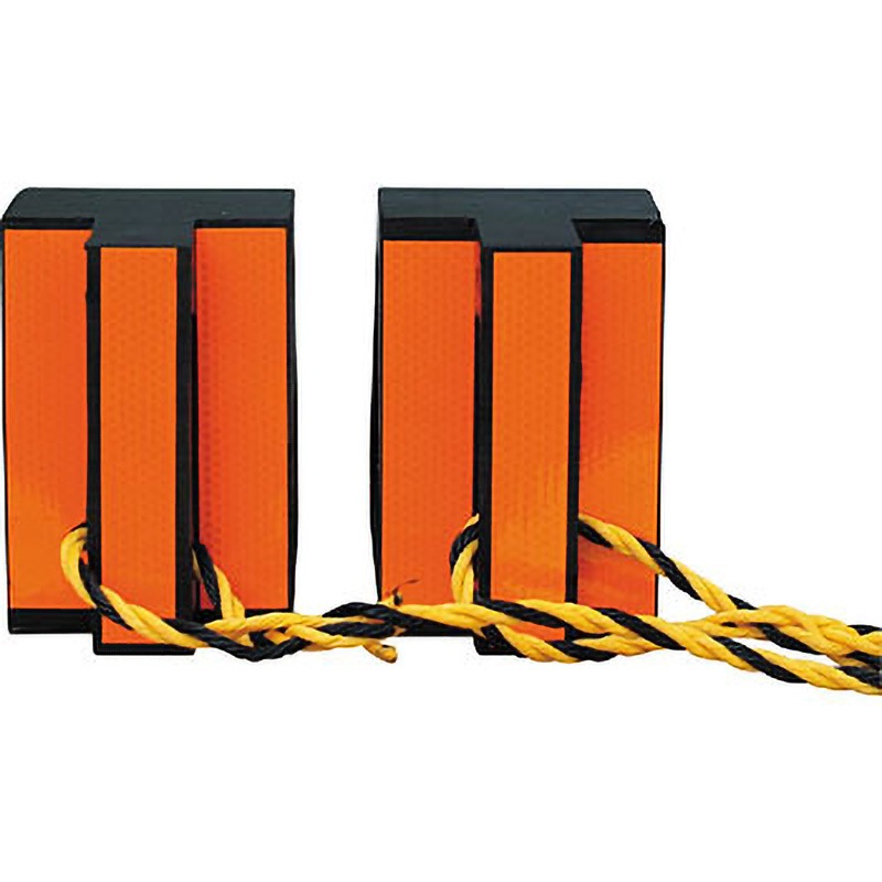 L-HT タイヤストッパーLセット(反射テープ付) 1セット スリーエッチ 【通販モノタロウ】 5,878円