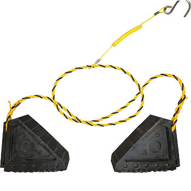 L-CR タイヤストッパーLCセット(カールロープ付) 1セット スリーエッチ 【通販モノタロウ】