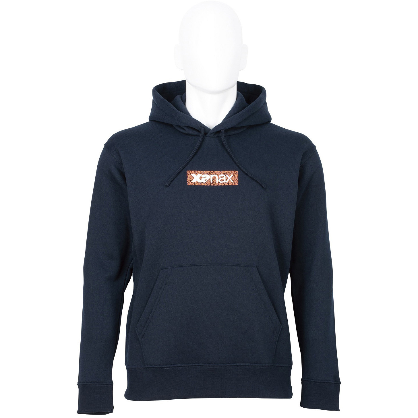 BW22SWF-50-S スウェットパーカー(裏フリース) XANAX(ザナックス) ネイビー色 サイズS  BW22SWF-50-S