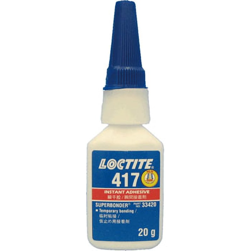 33420 ロックタイト 瞬間接着剤 417 1箱(10本×20g) LOCTITE(ロックタイト/ヘンケル) 【通販モノタロウ】
