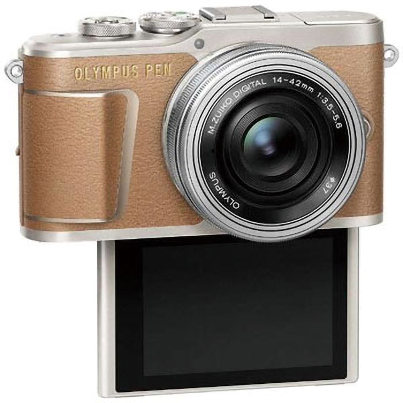 OLYMPUS ミラーレス一眼カメラ PEN E-PL9 ブラウン 【公式通販】