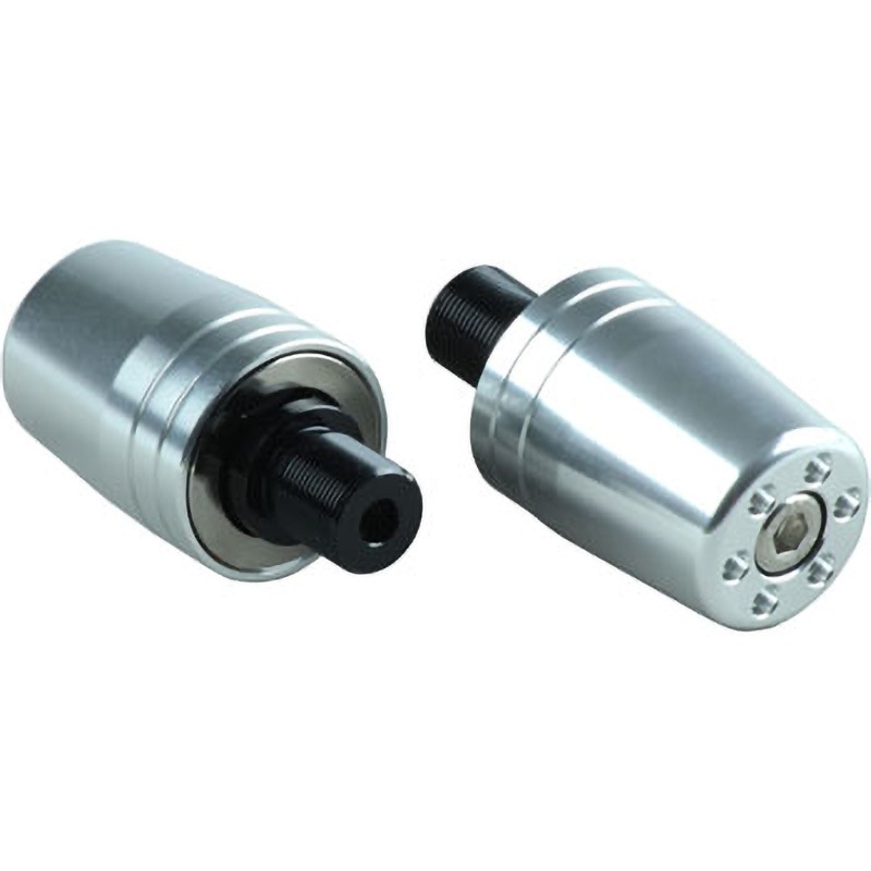 031989-03 ウルトラヘビーバーエンド POSH Faith シルバー色  1セット(2個)