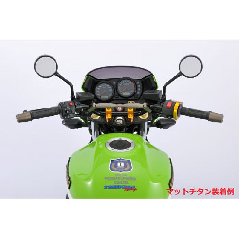 POSH　ウルトラヘビーバーエンド用(ブラック)＆(シルバー) POSH Faith ウルトラヘビーバーエンドカワサキ純正ハンドル用 M8