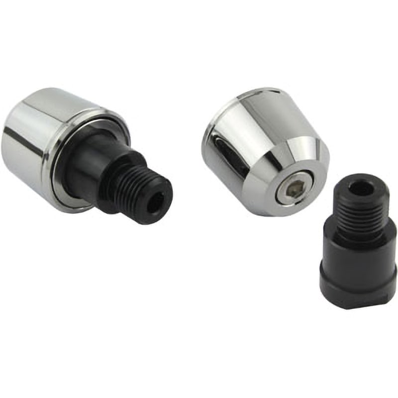 32779 ミドルウェイトバーエンド POSH Faith メッキ色  1セット(10個)