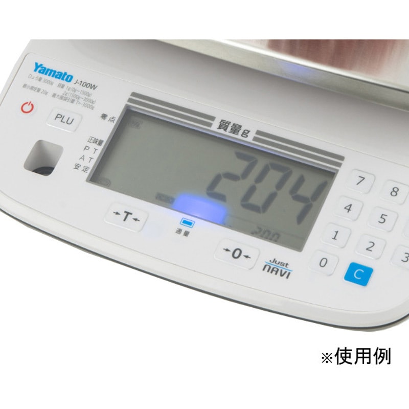 Yamato デジタルスケール J-100W J-100W-6-6 防水型デジタル上皿はかり(検付 Just NAVI Yamato(大和製衡