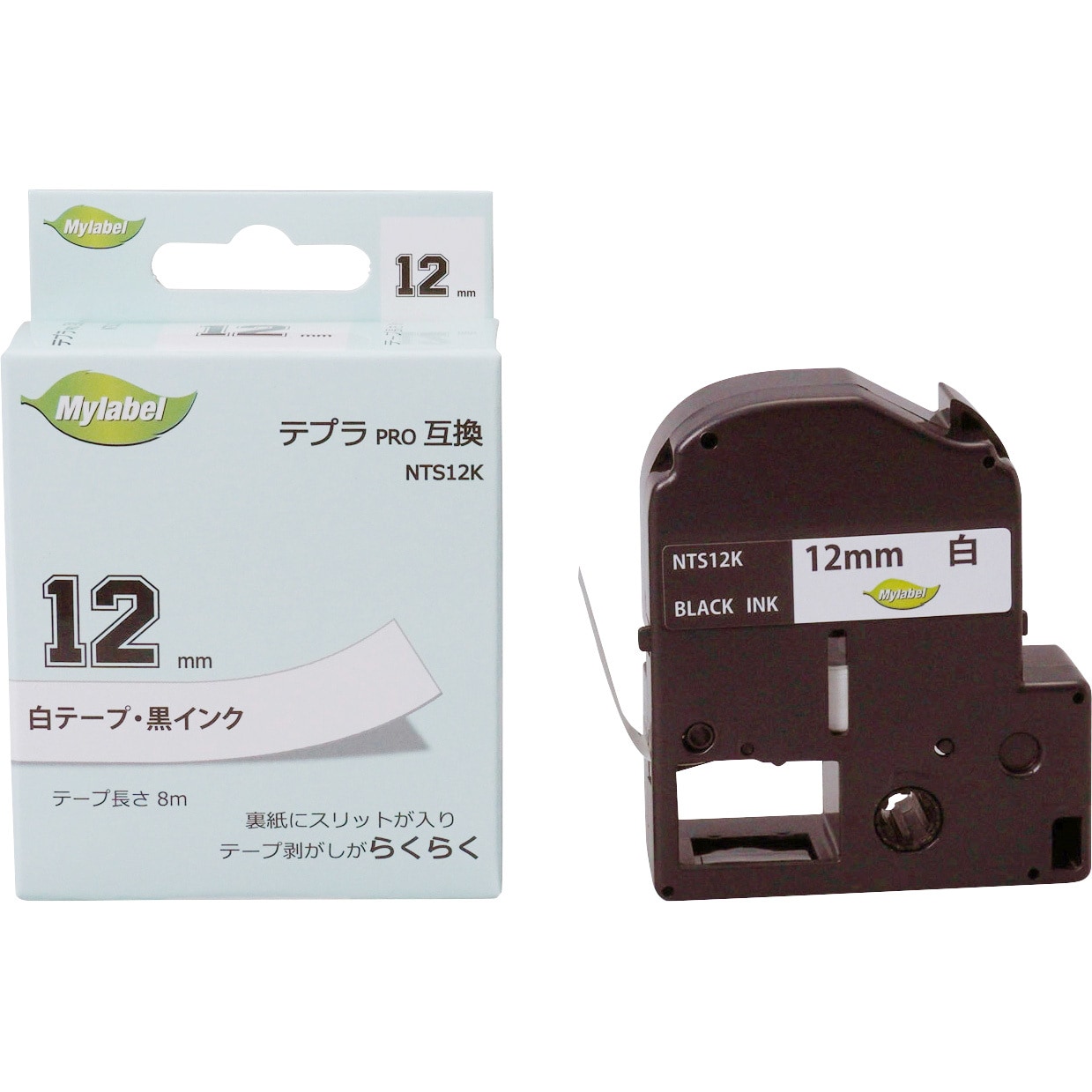 NTS12K Mylabel 互換テプラテープ 1個 日本ナインスター 【通販サイト