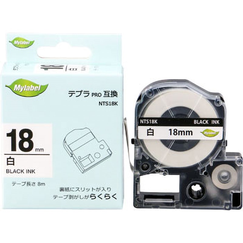 NTS18K Mylabel 互換テプラテープ 日本ナインスター 簡単に