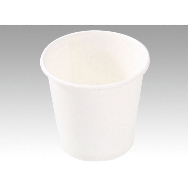 286216 PS 紙コップ 白無地 PackStyle(パックスタイル) 容量58mL 入数4000 直径52mm底径35mm