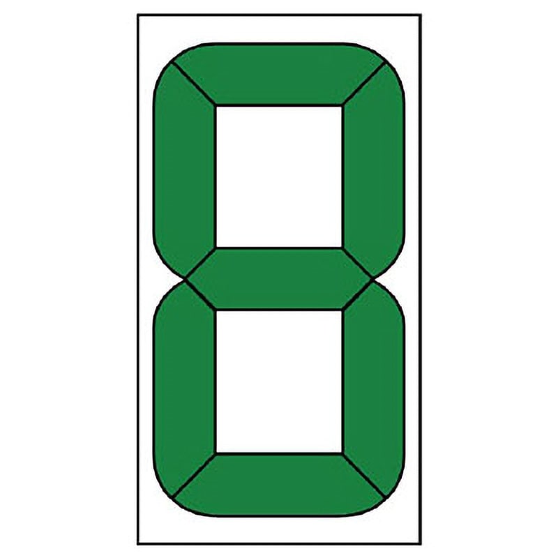 専用ページ 80点 899-34 無災害記録表 交換用デジタル数字札 ユニット 寸法100×48mm 899