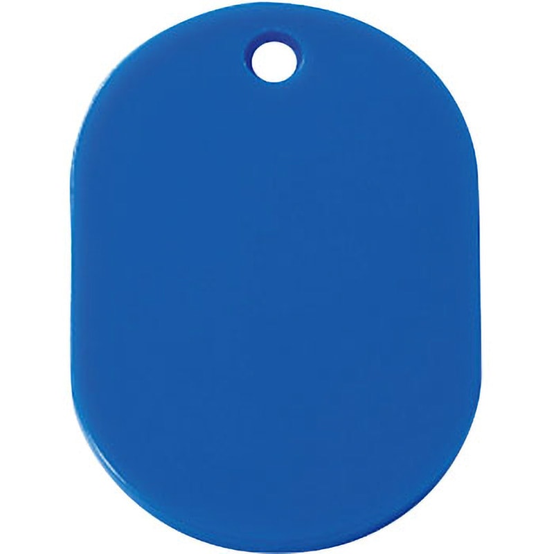 877-605 小判札 ユニット 寸法45×30×2.5mm 1組(100枚) 877-605