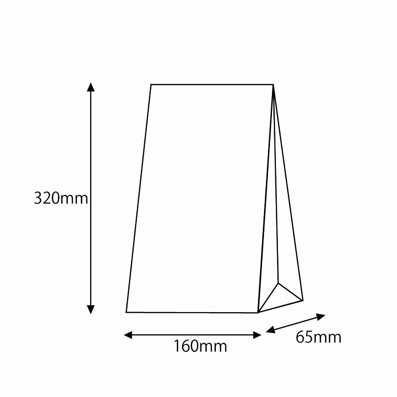 FB S4 フクブクロ ファンシーバッグ HEIKO 幅160mmマチ65mm高さ