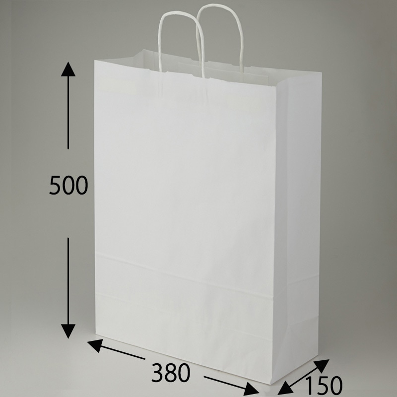 25チャームバッグ　カスタムB　未晒色無地　グリーンC　200枚入　#003283002　ケース販売　取り寄せ品　シモジマ 25チャームバッグ 25CB カスタムB 晒白無地 丸紐 (シモジマ) | 食品