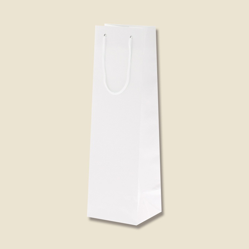 ワイン1本 ブライトバッグ紙袋 ワイン用 HEIKO 白色 幅110mmマチ100mm高さ365mm 1箱(10枚×5パック) 6,798円