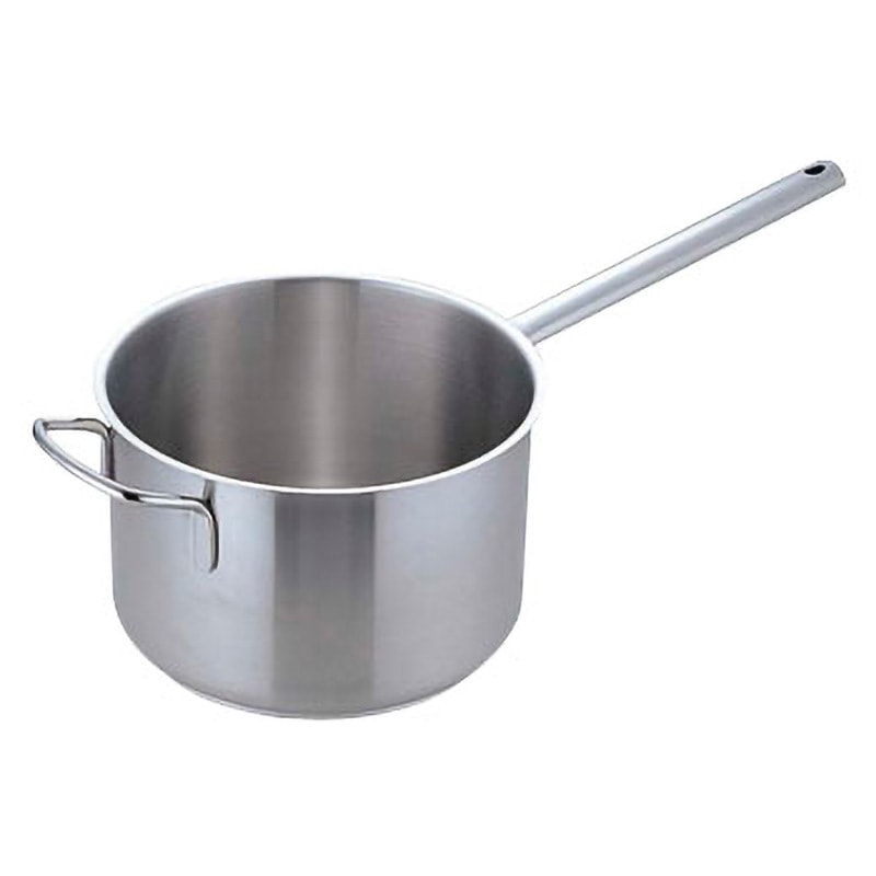 ムラノ インダクション18-8片手深型鍋 (蓋無) TKG 容量11.1L 呼び寸法28cm