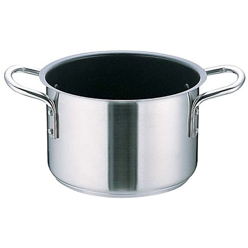 ムラノ インダクション テフロンセレクト 半寸胴鍋(蓋無) TKG 容量32L 呼び寸法40cm