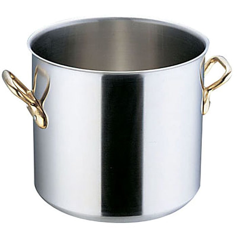 スーパーデンジ 寸胴鍋(蓋無) TKG 容量26L 呼び寸法33cm