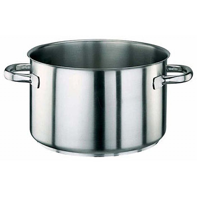 100736 パデルノ 18-10半寸胴鍋 (蓋無) パデルノ 容量20.5L 呼び寸法36cm