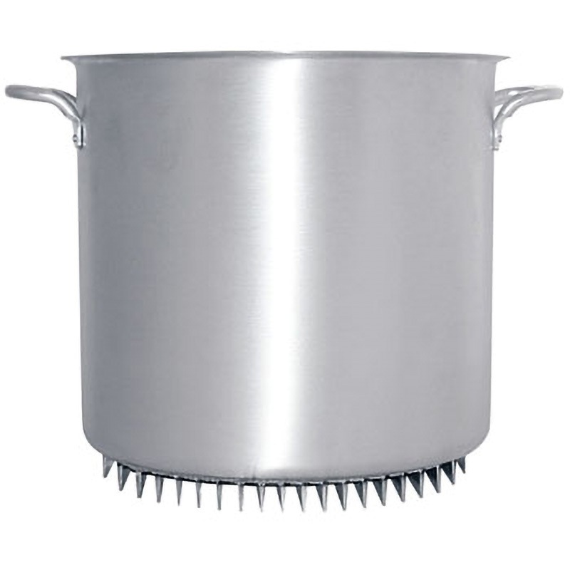 アルミ バリックス 半寸胴鍋(磨き仕上げ)42cm アルミ フッ素バリックス 半寸胴鍋 36cm EBM⁄アルミ バリックス 寸胴鍋