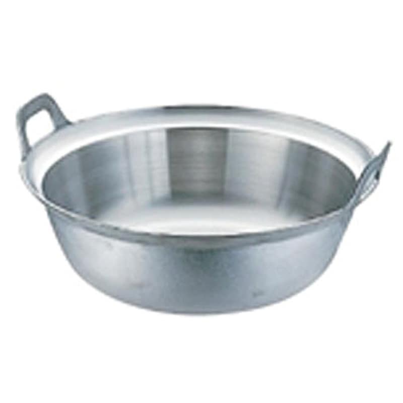 アルミイモノ円付鍋 ナカオ 容量4.7L 呼び寸法30cm