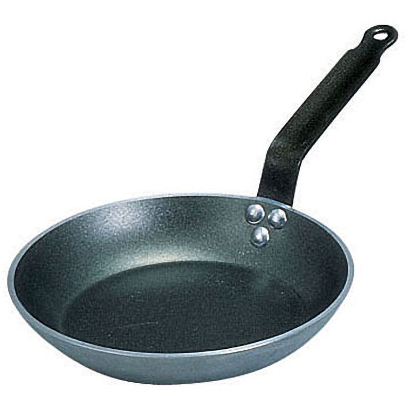 de BUYER 向い手付き鉄フライパン45cm /遠藤商事 アルミ蓋42cm用