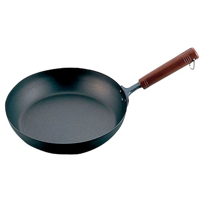 純チタン 木柄いため鍋 TKG サイズ22cm