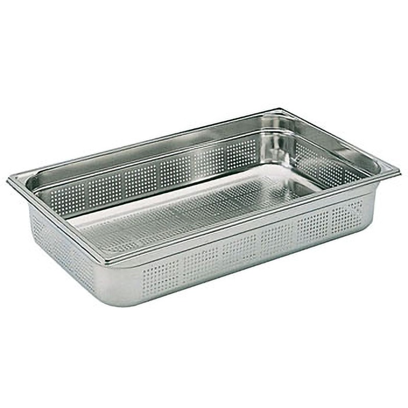 741415 ブウジャー ステンレス 穴明きホテルパン ブウジャ 容量20L サイズ1/1