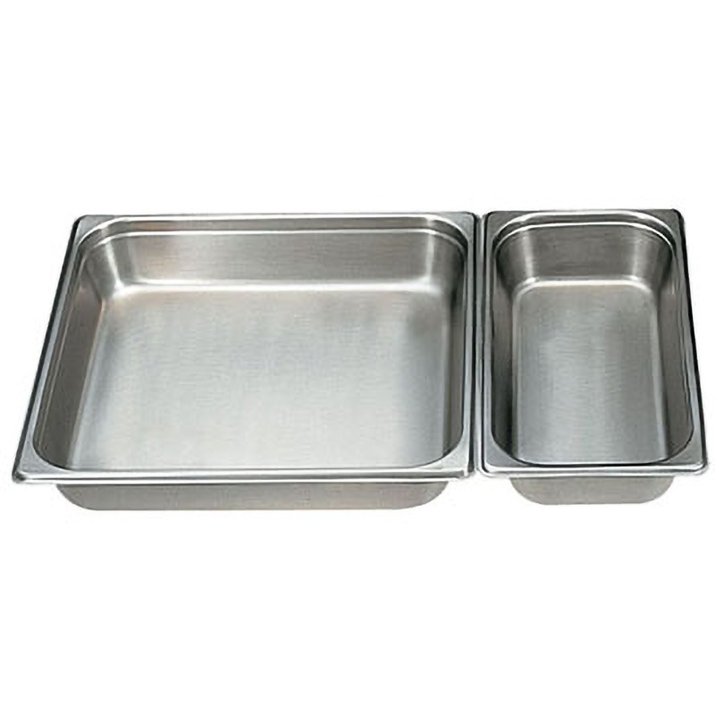 2211A 18-8テーブルパン(2) 仔犬印(本間製作所) 容量12L サイズ2/1