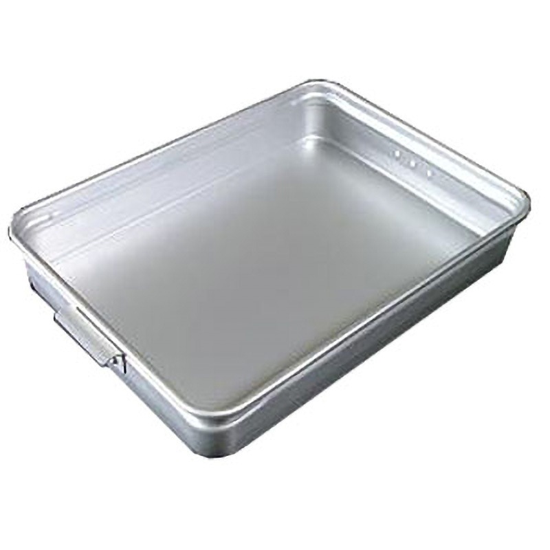 アルミ手付番重(板取手) アカオアルミ 小80サイズ