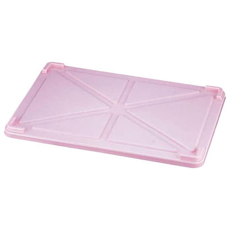 サンコープラスチック サンコー PPカラー番重用蓋 大型用 ピンク 1個