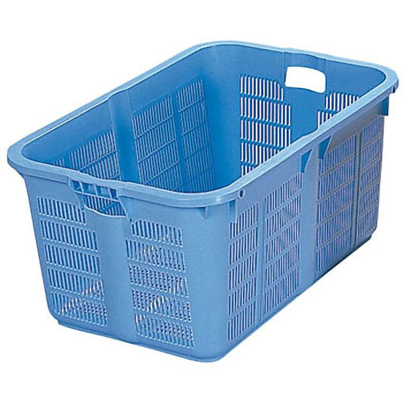 800 リス プラスケット 岐阜プラスチック工業(RISU/リス) ブルー色 容量79L