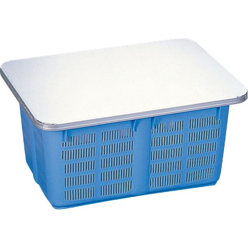 プラスケット用アルマイト蓋 298-AF No.500用 オオイ金属 アルマイト プラスケット用蓋 No.500用 298-AF(APL3101)