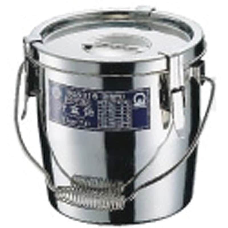 【新古品】モリブデン パッキン付 汁食缶(30cm・20ℓ) SAモリブデンパッキン付汁食缶 1個 TKG 【通販モノタロウ】