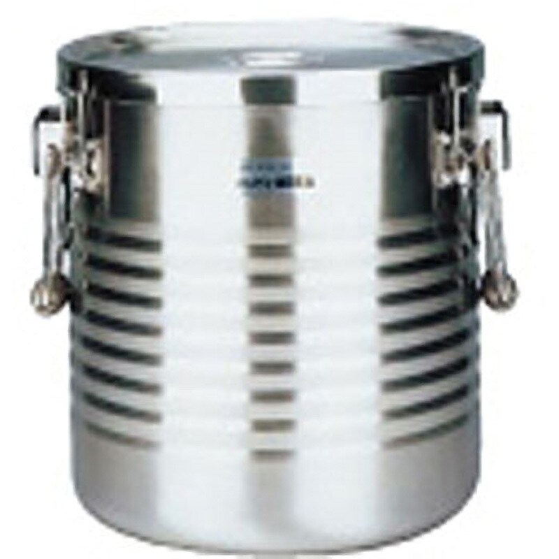 誠実 JIKW18 18-8真空断熱容器(シャトルドラム) 吊付 THERMOS 保存容器・ケース