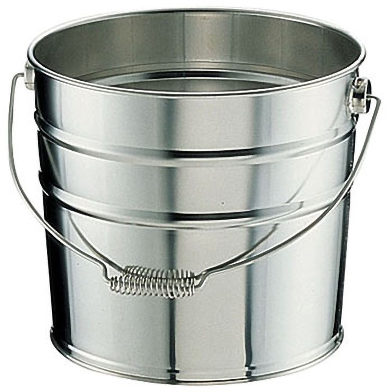 18-8つる付バケット ミネックスメタル 容量13L 【通販モノタロウ】 18-8つる付バケット ミネックスメタル 容量13L 【通販モノタロウ】