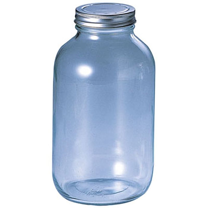 ガラスビン 蓋付 18-0キャップ ガラス保存びん 星硝 保存用ガラス瓶 【通販モノタロウ】