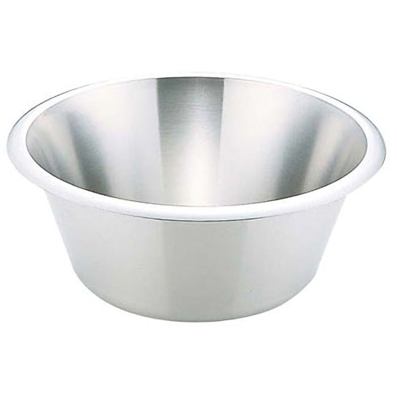 702640 18-10平底ボール マトファー 呼び寸法40cm 容量16.2L 16,265円