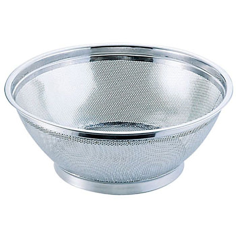 9907065 UK18-8パンチング浅型ざる UK(三宝) 呼び寸法65cm