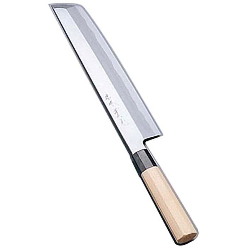 堺實光 紋鍛 骨切庖丁(片刃) 實光 刃長24cm